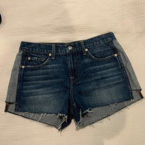 7 for all mankind denim shorts